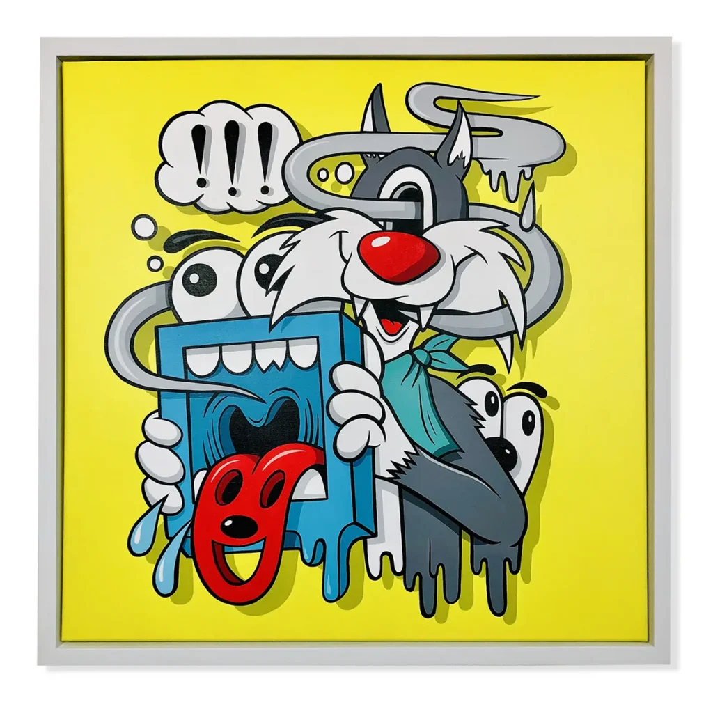 Greg Mike: Chaos Iconique, Nostalgie Réinventée en Couleurs Vives