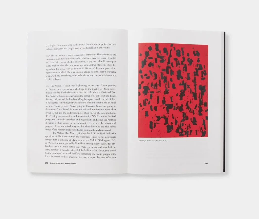 Sortie du livre: Glenn Ligon: Distinguer la pluie de l'urine ; Écrits et interviews