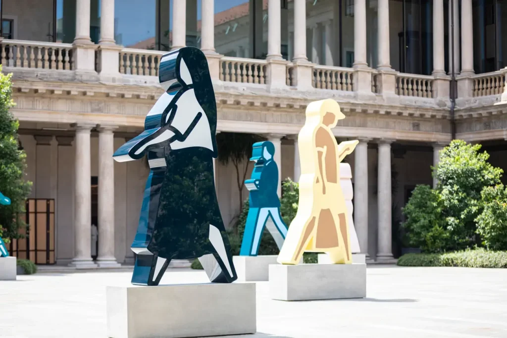 Julian Opie: Distiller la vie moderne en mouvement et en lignes