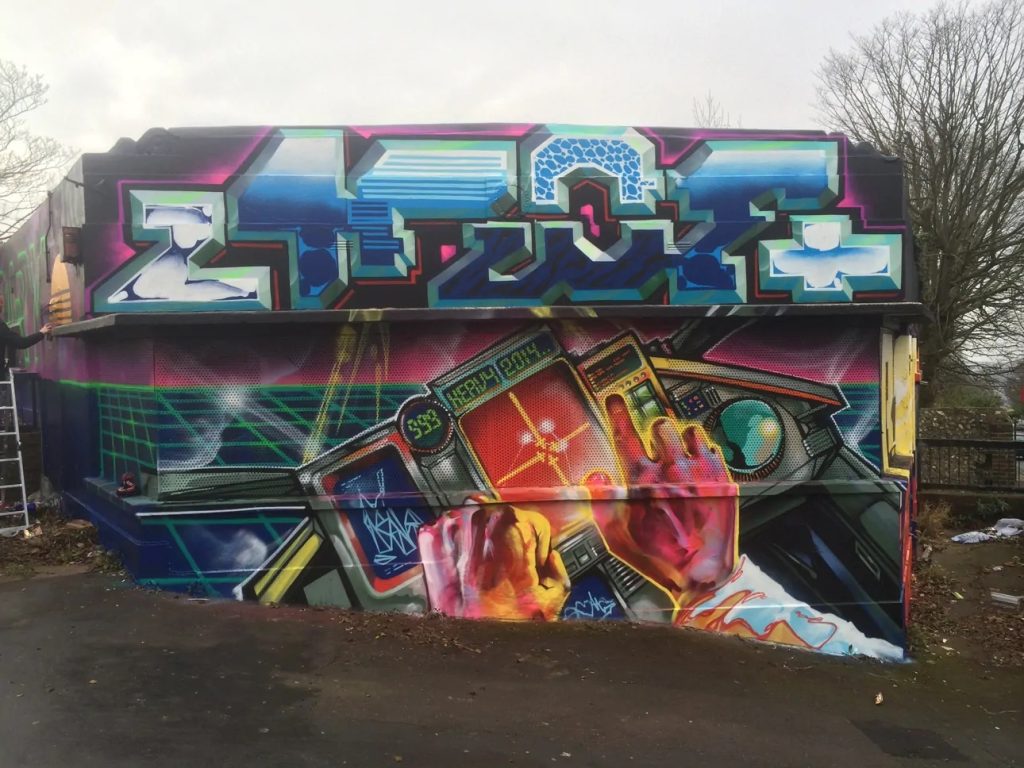 AROE: L’Art du Graffiti, Sans Frontières ni Permissions