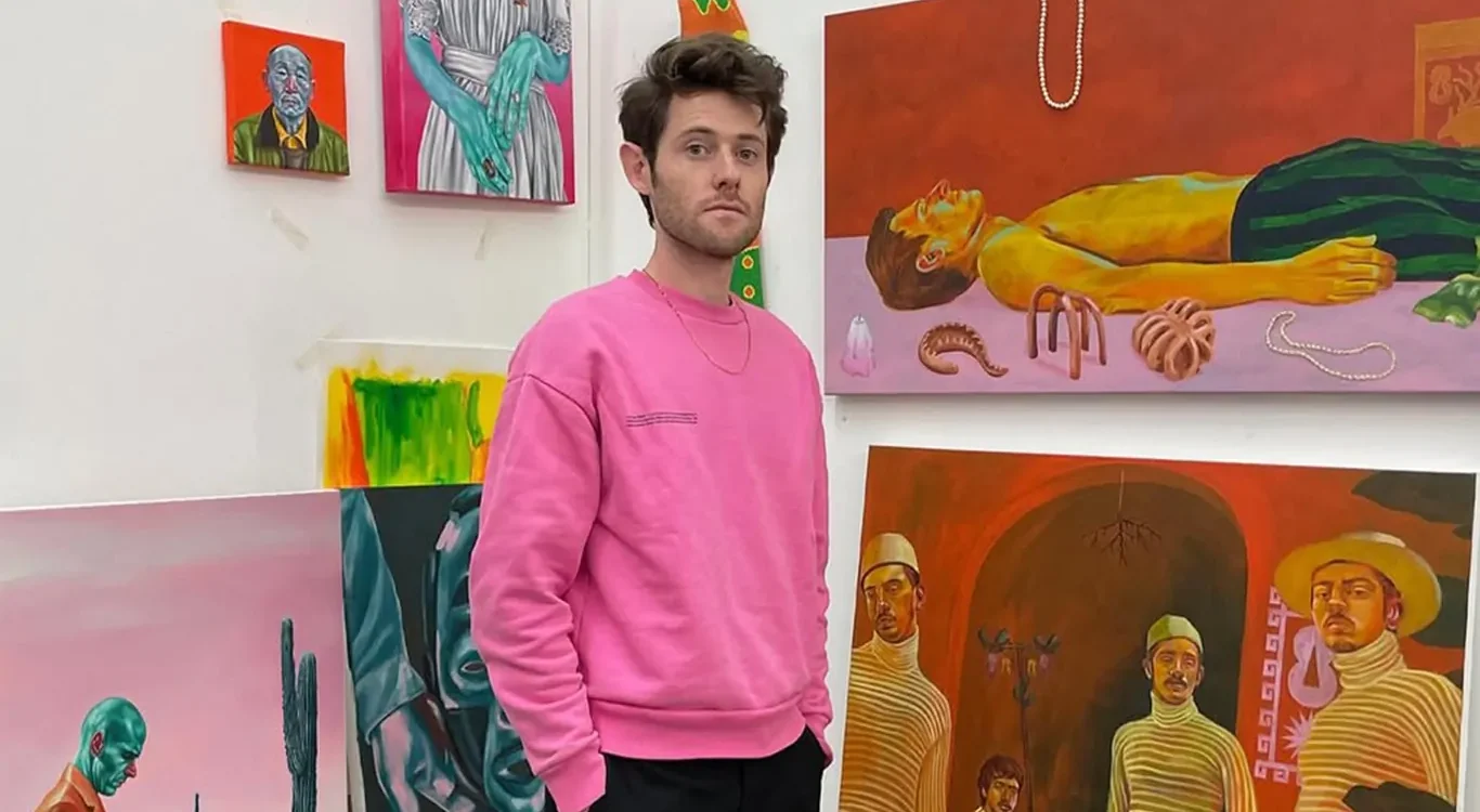 Dans un monde d'incertitude, Damien Cifelli peint sa propre réalité